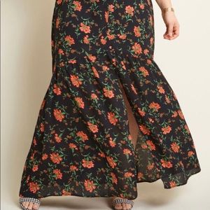 ModCloth Maxi Skirt with Slit